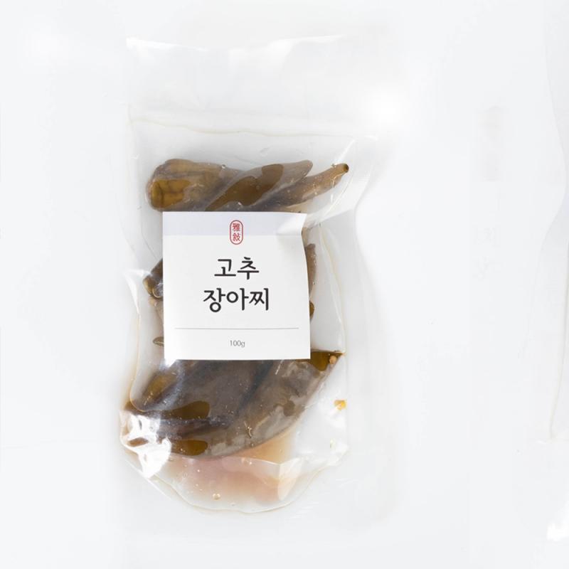 [산엔청] 고추 장아찌 350g _송림산장