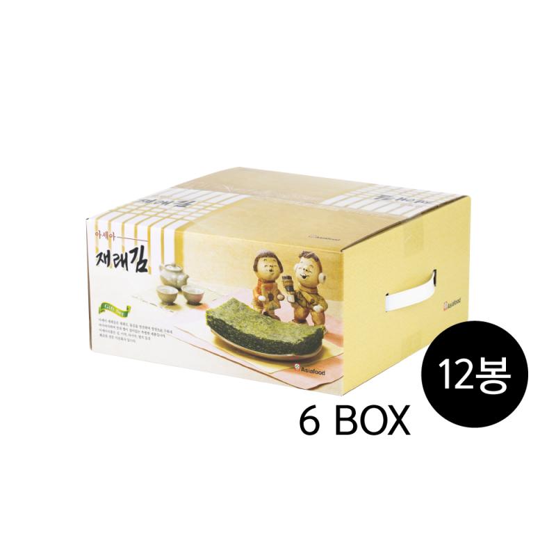 [아세아식품] 아세아재래김 12봉 6BOX