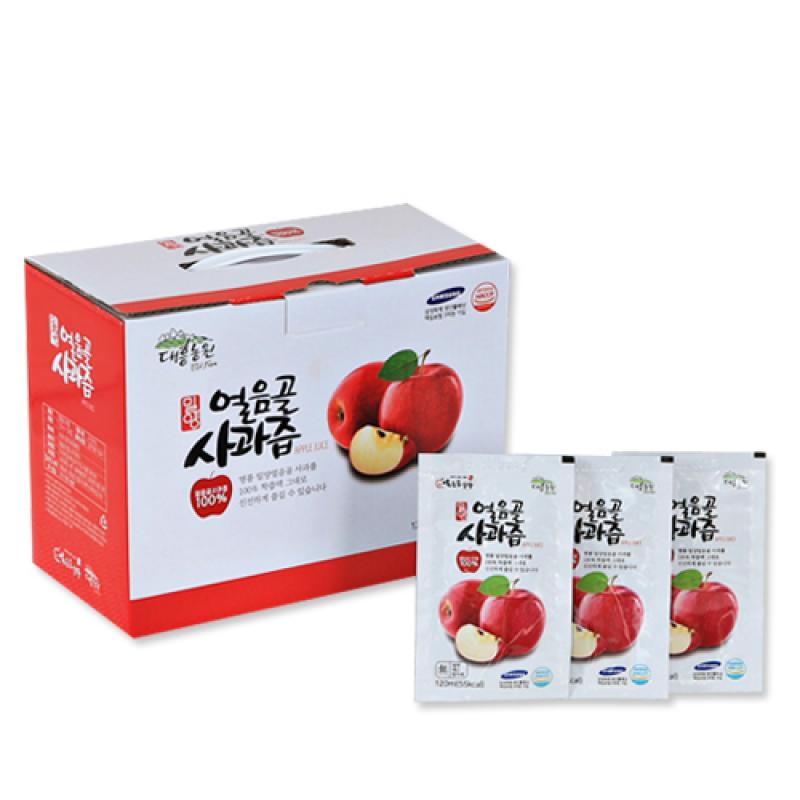 [밀양팜] 사과100% 얼음골사과즙 120ml*50팩_대흥농원